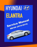 Hyundai ELANTRA 2010-2015 Full Manual Set – Repair & Maintenance Manual