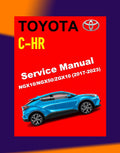 Toyota C-HR CHR 2017-2023 Full Manual Set – Online Repair & Maintenance Manual