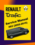 Renault TRAFIC 2 2002-2015 Full Manual Set – Repair & Maintenance Manual