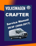 VW CRAFTER 2E/2F 2006-2017 Full Manual Set – Repair & Maintenance Manual
