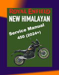 Royal Enfield NEW HIMALAYAN 450 2024+ Full Manual Set – Repair & Maintenance Manual and User Handbook