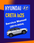Hyundai CRETA ix25 2014-2024 Full Manual Set – Online Repair & Maintenance Manual