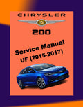 Chrysler 200 UF 2013-2017 Full Manual Set – Repair & Maintenance Manual