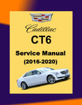 Cadillac CT6 2016-2020 Full Manual Set – Repair & Maintenance Manual