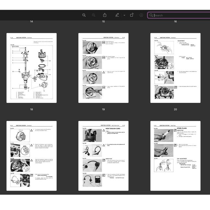 Toyota "K" Series Engine Service Repair Workshop Manual - page 3