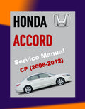 Honda ACCORD 8 CP 2008-2012 Full Manual Set – Repair & Maintenance Manual