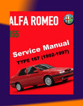 Alfa Romeo 155 Type 167 1992-1997 Full Manual Set – Service Repair Workshop Manual