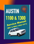 AUSTIN 1100 & 1300 1962-1971 Full Manual Set – Repair & Maintenance Manual