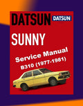 Datsun 120/130/140/150Y B310 1977-1981 Full Manual Set – Repair & Maintenance Manual