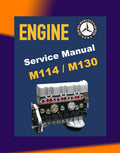 Mercedes-Benz Engine M114 & M130 1967-1976 Full Manual Set – Repair & Maintenance Manual