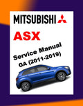 ASX Mitsubishi ASX 2011-2019 Full Manual Set – Repair & Maintenance Manual