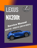 Lexus NX200 / NX200t 2014-2021 Full Manual Set – Repair & Maintenance Manual