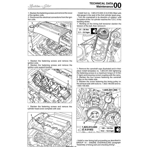 Alfa Romeo 164 1987-1998 Full Manual Set – Repair & Maintenance Manual - page 2