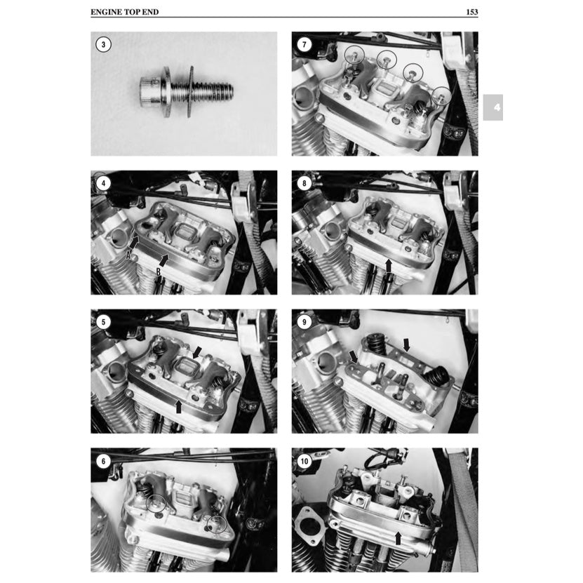 HARLEY DAVIDSON XL/XLH SPORTSTER 1986-2003 Full Manual Set – Repair & Maintenance Manual - CLYMER - page 8