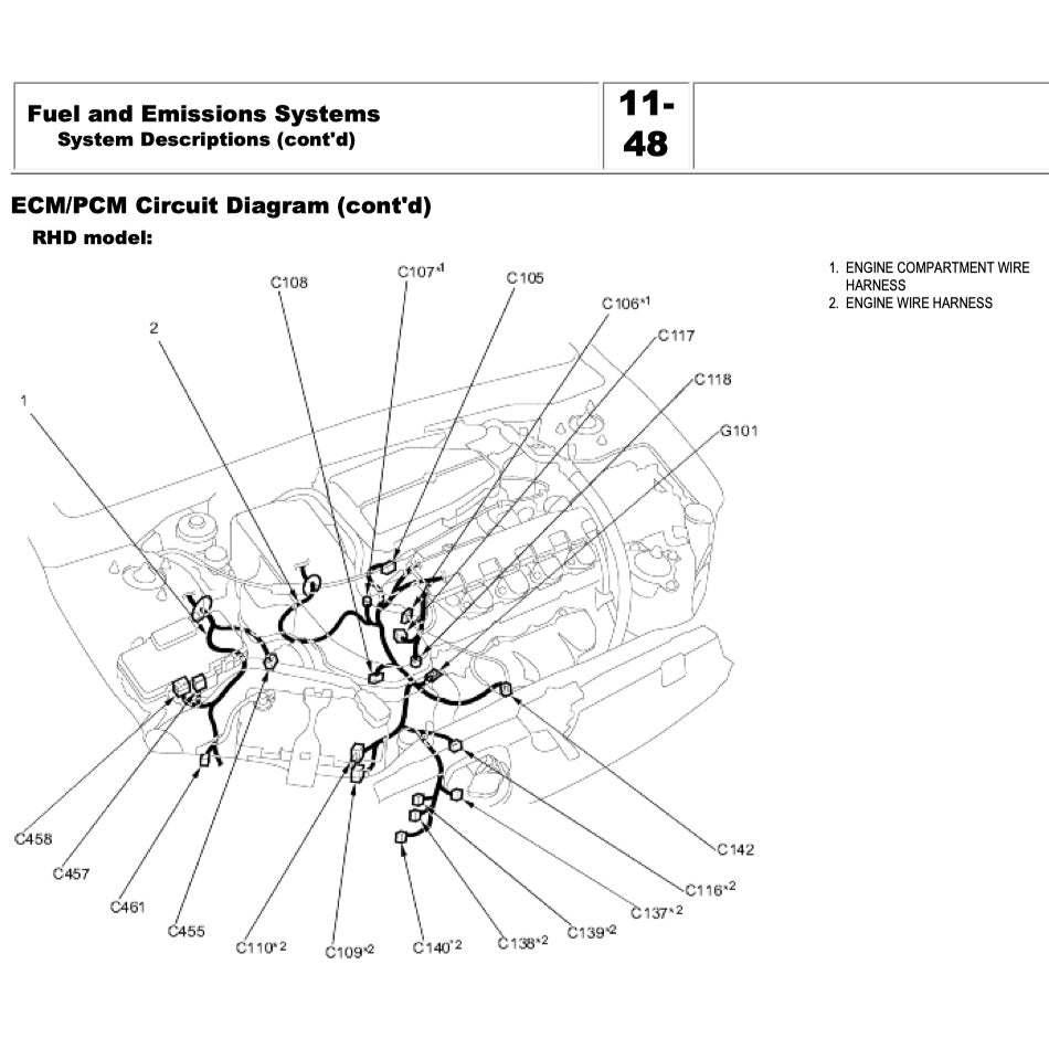 Honda CIVIC 7 2001-2005 Full Manual Set – Repair & Maintenance Manual - page 7