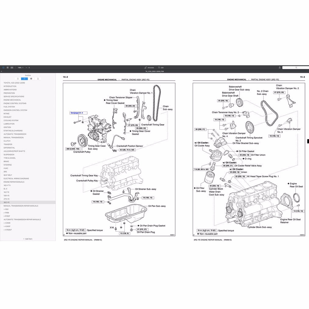 Toyota Land Cruiser Prado J120 2002-2009 Full Manual Set – Workshop Service Repair Manual - page 4