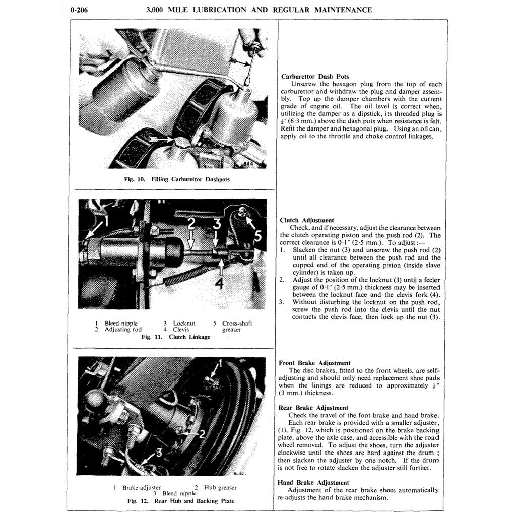 [CLASSIC] Triumph TR4 /4A 1961-1967 Full Manual Set – Repair & Maintenance Manual - page 9