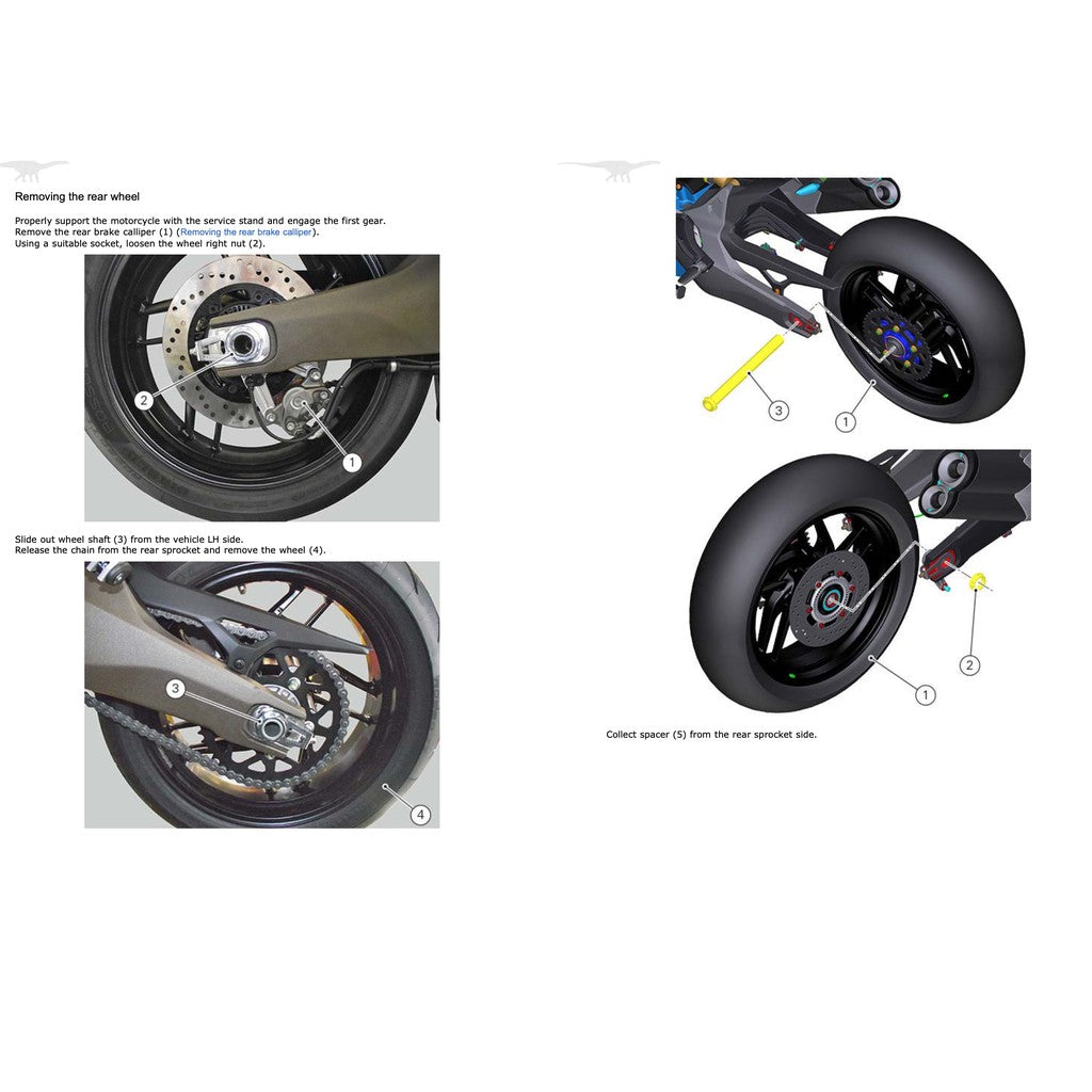 Ducati Monster 821 2015-2020 Full Manual Set – Service Repair Workshop Manual and Spare Parts Catalog and Owner' Manual - page 6