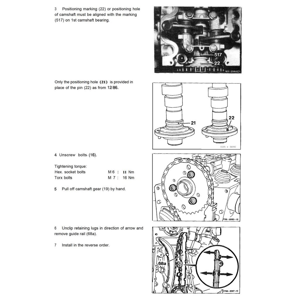 Mercedes-Benz Engine M103 E 2.6L-3.0L 1984-1997 Full Manual Set – Repair & Maintenance Manual - page 4