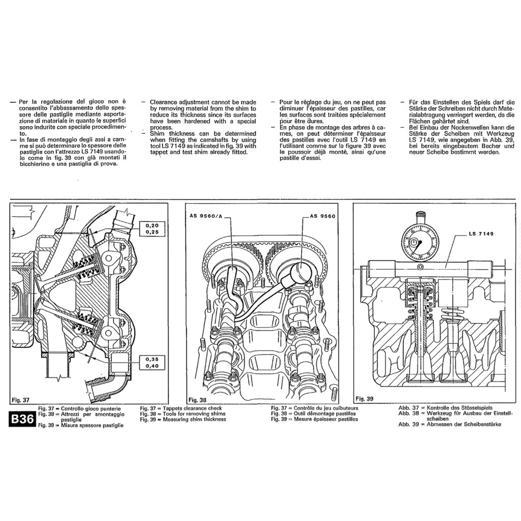 Ferrari TESTAROSSA F110 1984-1991 Full Manual Set – Repair & Maintenance Manual and Spare Parts Catalog - page 5