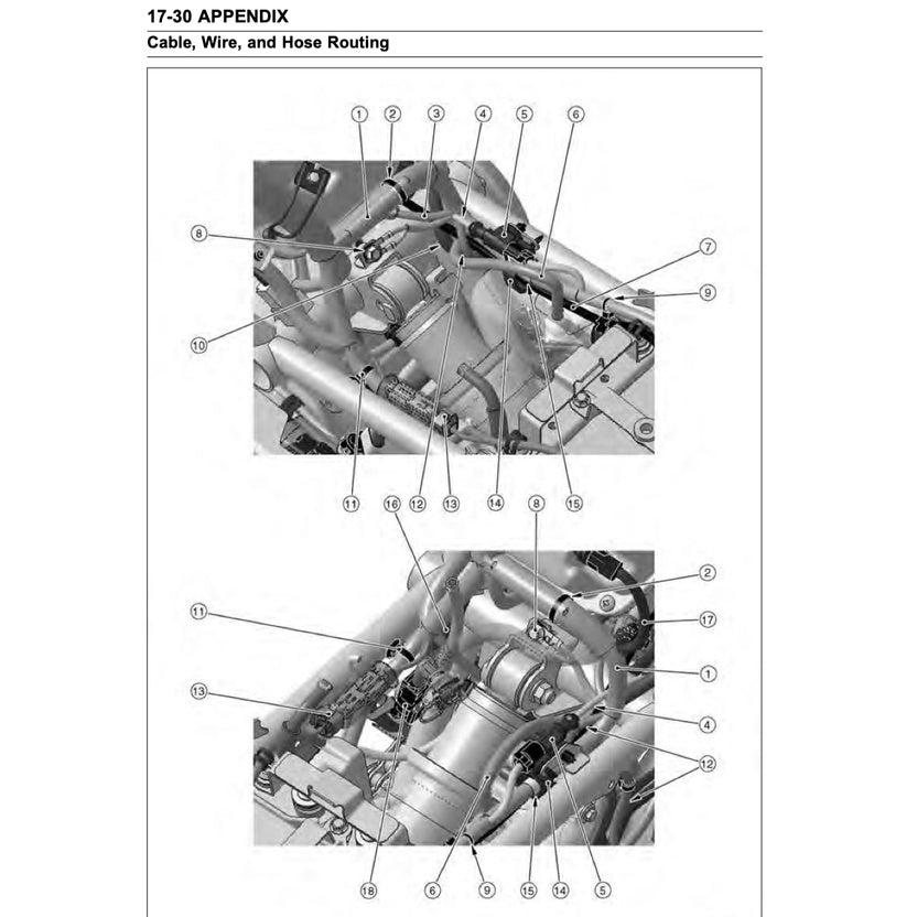 Kawasaki NINJA 650R 2012-2017 Full Manual Set – Repair & Maintenance Manual and Spare Parts Catalog and User Handbook - page 8