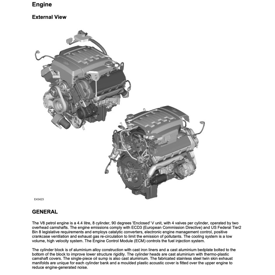 Land Rover DISCOVERY LR3 L319 2004-2009 Full Manual Set – Repair & Maintenance Manual - page 9