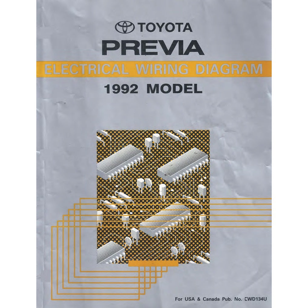 Toyota ESTIMA/PREVIA TCR10/20 1991-1999 Full Manual Set – Repair & Maintenance Manual - page 2
