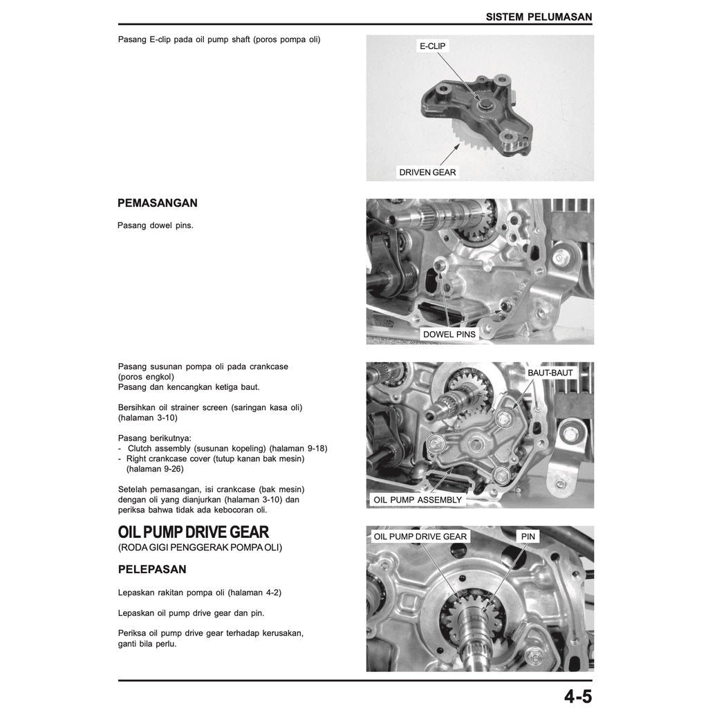 Honda WAVE 125 2002+ Full Manual Set – Repair & Maintenance Manual / BUKU PEDOMAN REPARASI - page 4