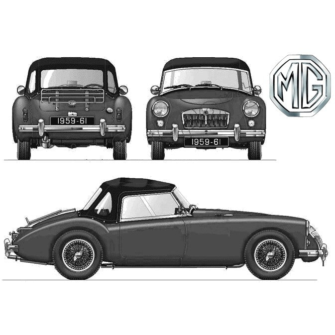 [CLASSIC] MG MGA 1955-1962 Full Manual Set – Repair & Maintenance Manual - page 2