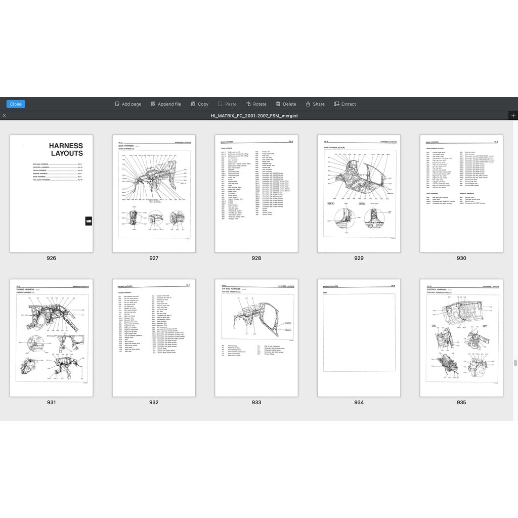 Hyundai/INOKOM MATRIX FC 2001-2009 Full Manual Set – Repair & Maintenance Manual and User Handbook - page 7