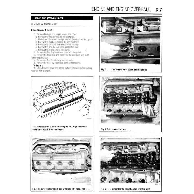 Toyota ESTIMA/PREVIA TCR10/20 1991-1999 Full Manual Set – Repair & Maintenance Manual - page 5
