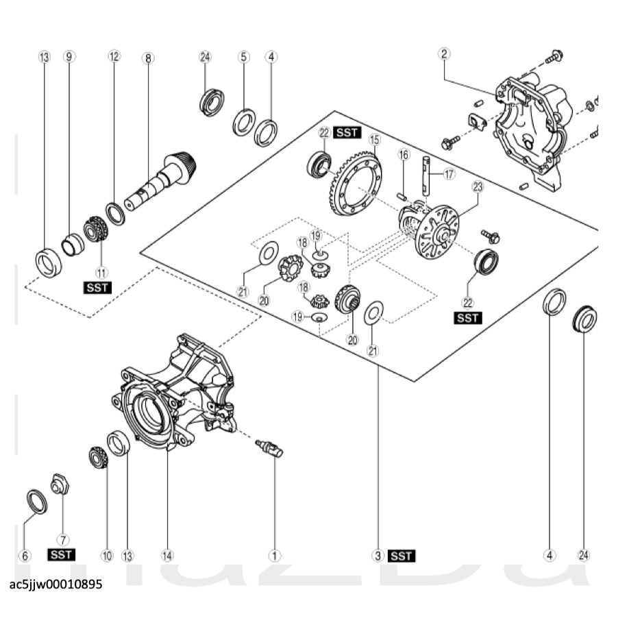 Mazda CX-5 KF 2018-2022 Full Manual Set – Repair & Maintenance Manual - page 3