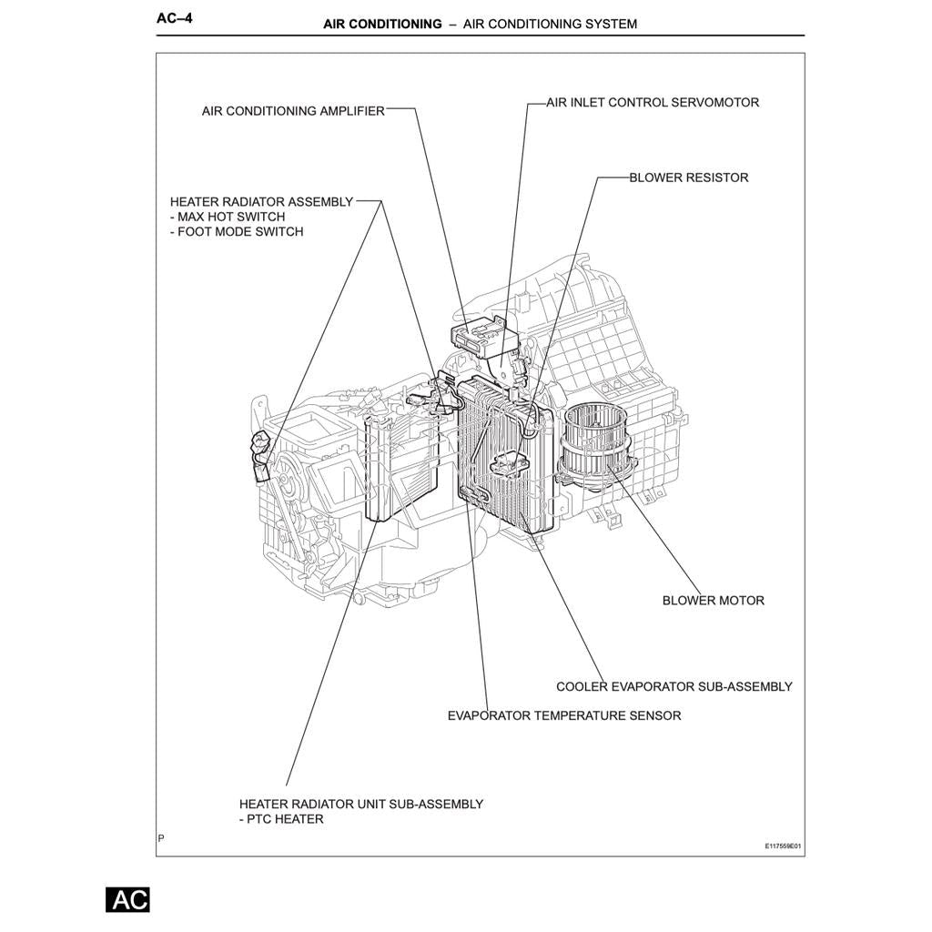Toyota bB 2000-2005 Full Manual Set – Repair & Maintenance Manual - page 6