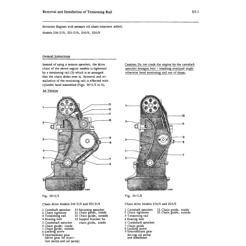 Mercedes-Benz Engine M115 1968–1976 Full Manual Set – Repair & Maintenance Manual - page 7