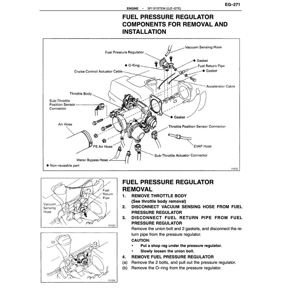 Toyota Engine 2JZ-GE / 2JZ-GTE Service Repair Workshop Manual - page 4