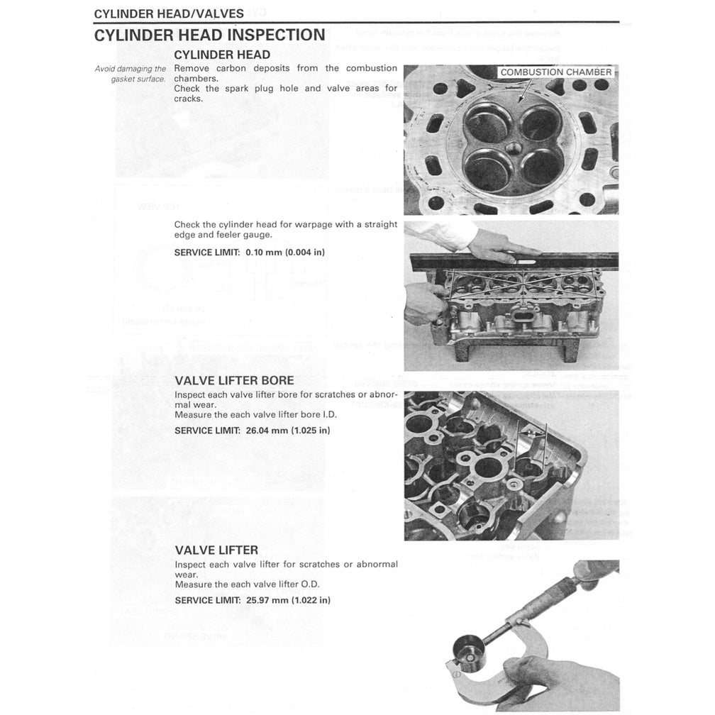 Honda CBR1000RR 2004-2007 Full Manual Set – Repair & Maintenance Manual and Spare Parts Catalog and User Handbook - page 4