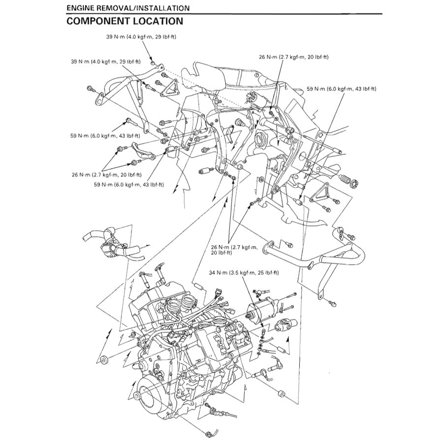 Honda ST1300/A 2003-2010 Full Manual Set – Repair & Maintenance Manual and Spare Parts Catalog and User Handbook - page 4
