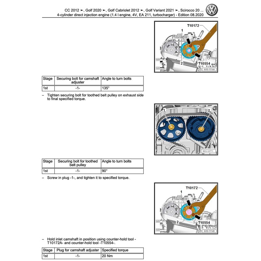 VW GOLF MK8 2020-2023 Full Manual Set – Repair & Maintenance Manual - page 3