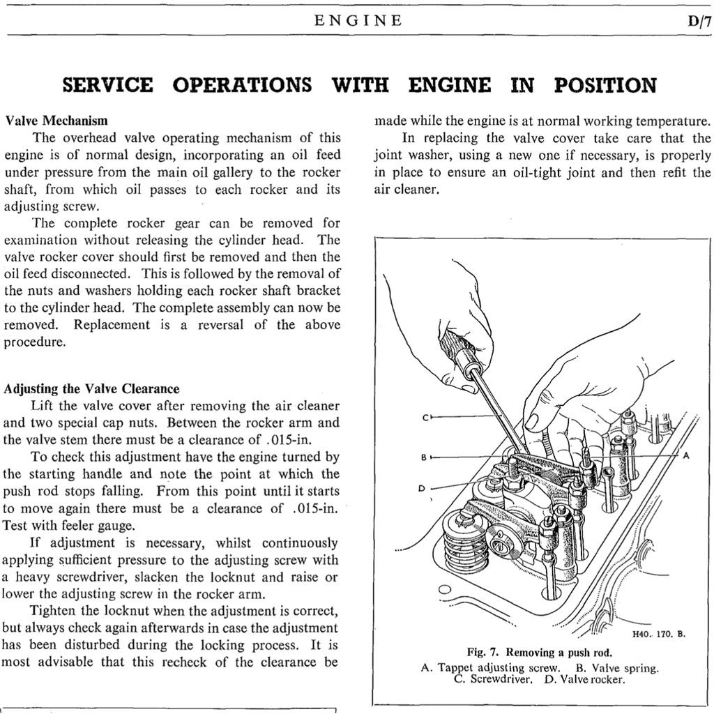 [CLASSIC] AUSTIN A40 1947-1967 Full Manual Set – Repair & Maintenance Manual - page 5