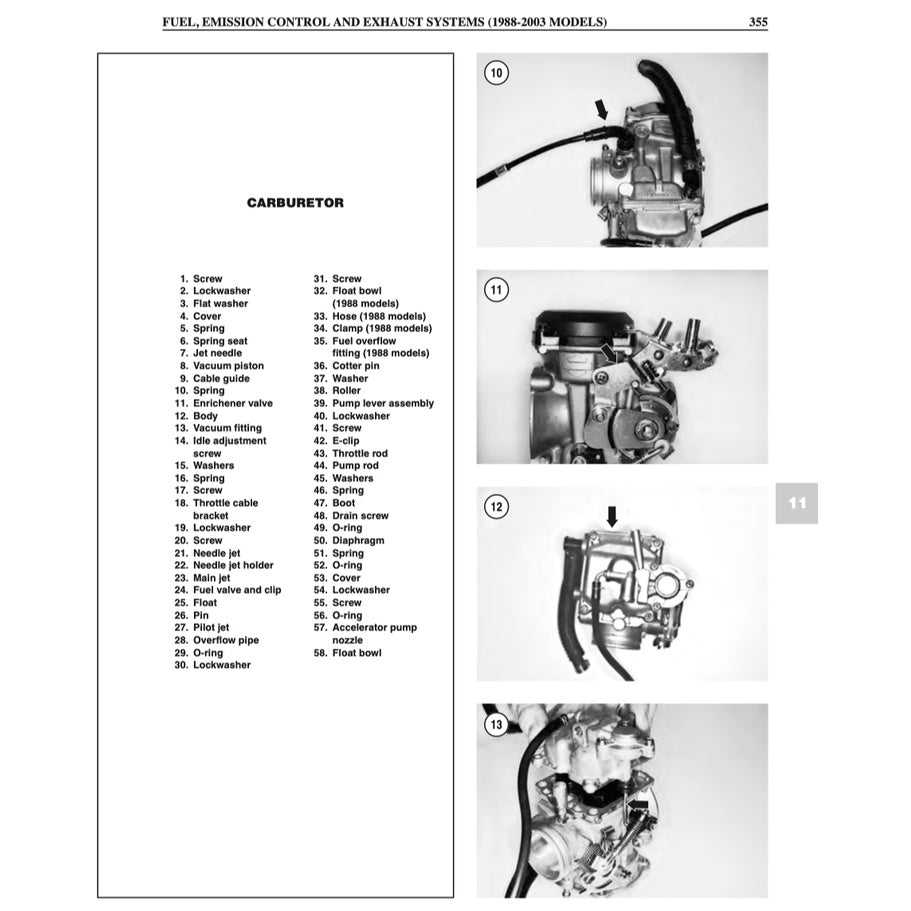 HARLEY DAVIDSON XL/XLH SPORTSTER 1986-2003 Full Manual Set – Repair & Maintenance Manual - CLYMER - page 3