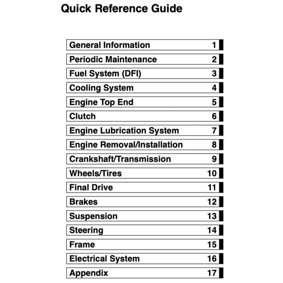 Kawasaki ZX-6R 2009-2012 Full Manual Set – Repair & Maintenance Manual and User Handbook - page 2
