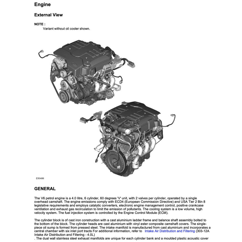 Land Rover DISCOVERY LR3 L319 2004-2009 Full Manual Set – Repair & Maintenance Manual - page 2
