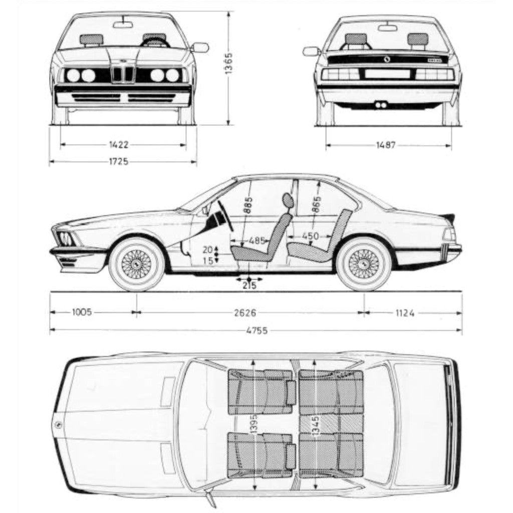 BMW 628/630/633/635 CSI Type E24 1983-1989 Full Manual Set – Repair & Maintenance Manual - page 3