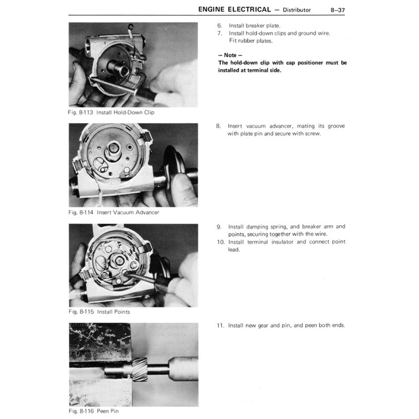 Toyota Engine 20R Workshop Repair Manual - page 7