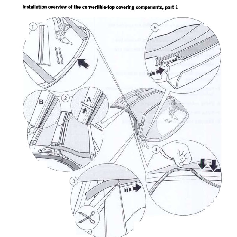 Porsche 986 1997-2004 Full Manual Set – Convertible Top Service Repair Manual - page 4
