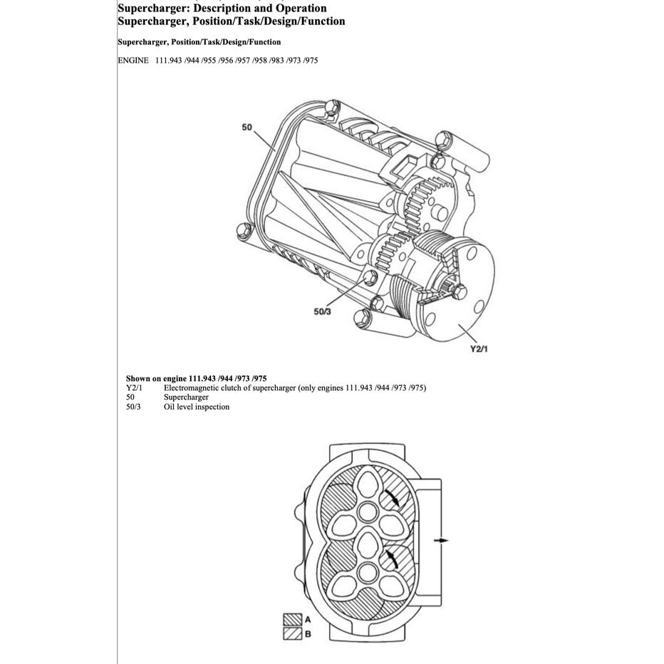 Mercedes-Benz Engine M111 Service Repair Manual - page 3