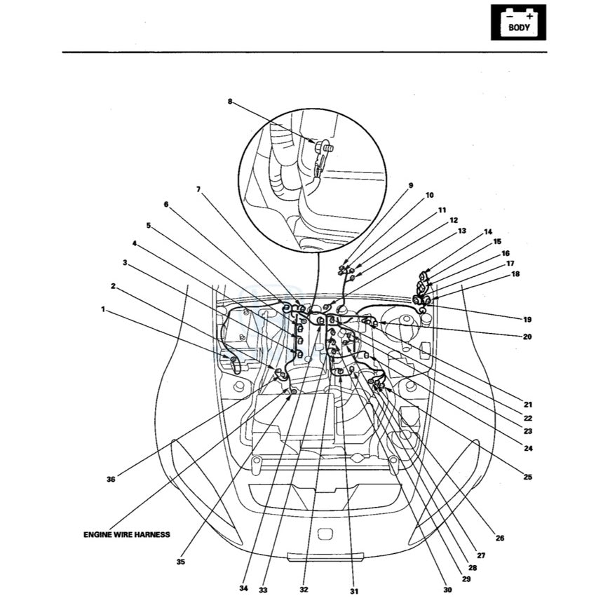 Honda S2000 AP1/AP2 1999-2008 Full Manual Set – Repair & Maintenance Manual - page 9