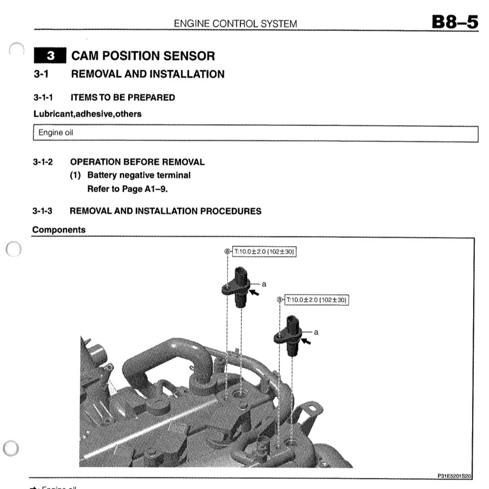 HINO Engine E13C Workshop Service Repair Manual - page 6