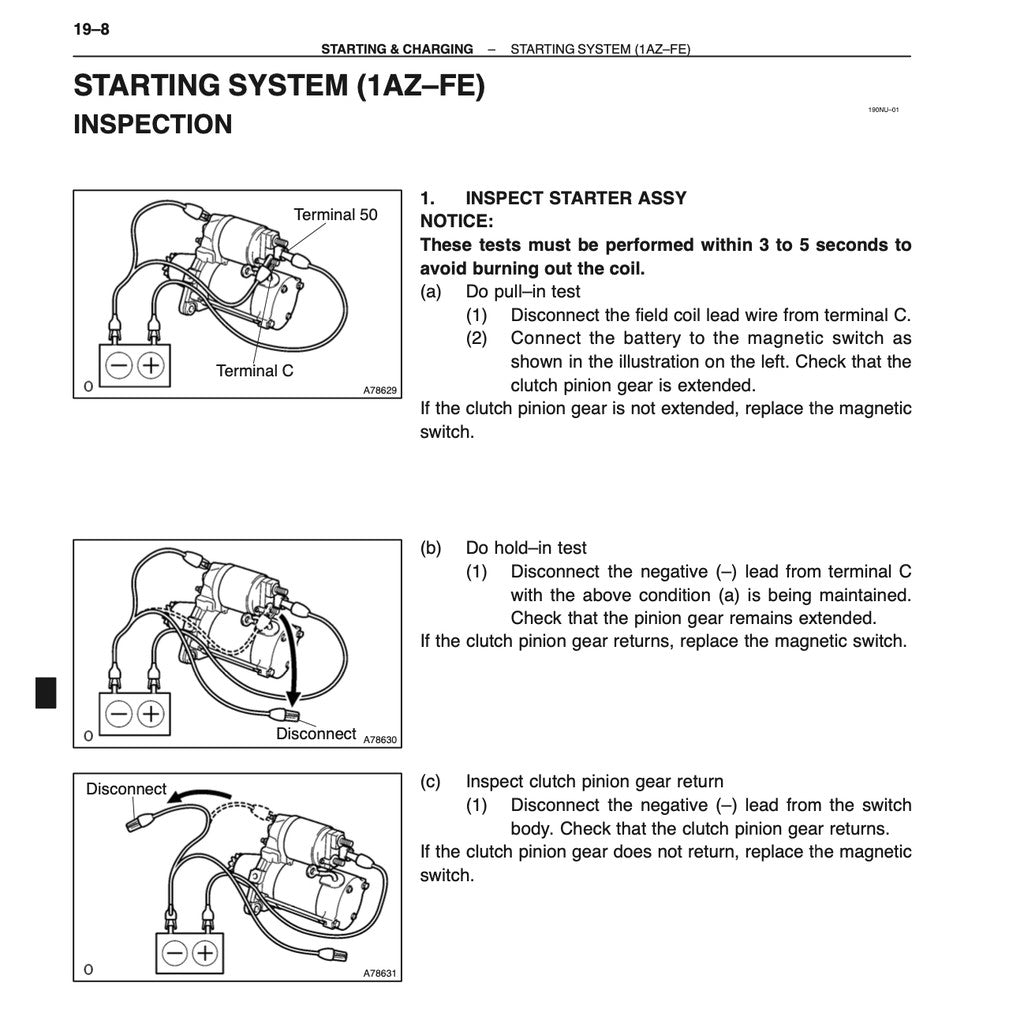 Toyota AVENSIS 2003-2009 Full Manual Set – Repair & Maintenance Manual - page 5