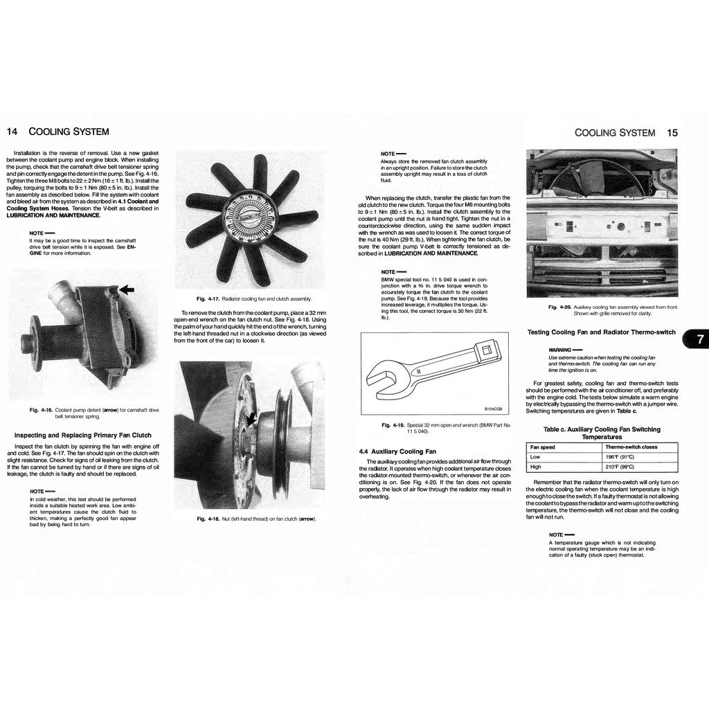 BMW 3 Series E30 1984-1990 Full Manual Set – Workshop Repair Service Manual - page 8